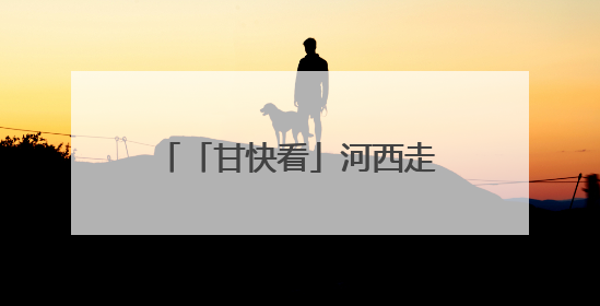 「甘快看」河西走廊国家遗产线路建设“干货满满”