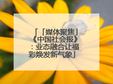 「媒体聚焦」《中国社会报》：业态融合让福彩焕发新气象