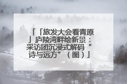 「旅发大会看青原」庐陵湾畔绘新景：采访团沉浸式解码“诗与远方”（图）