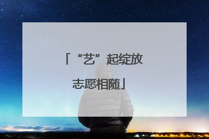 “艺”起绽放 志愿相随