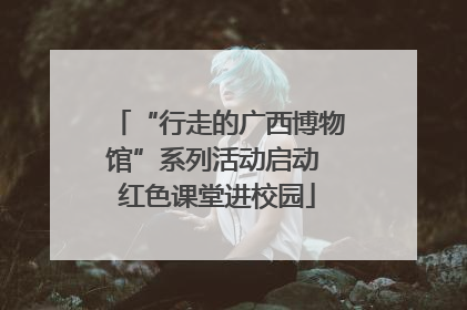 “行走的广西博物馆”系列活动启动 红色课堂进校园