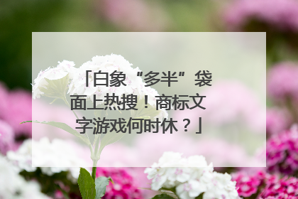 白象“多半”袋面上热搜！商标文字游戏何时休？
