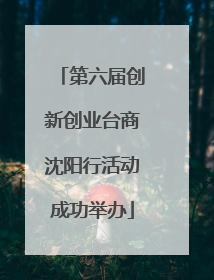 第六届创新创业台商沈阳行活动成功举办