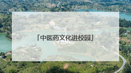 中医药文化进校园