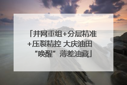 井网重组+分层精准+压裂精控 大庆油田“唤醒”薄差油藏