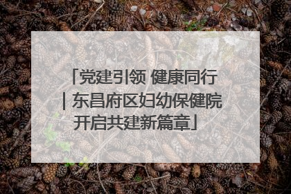 党建引领 健康同行｜东昌府区妇幼保健院开启共建新篇章