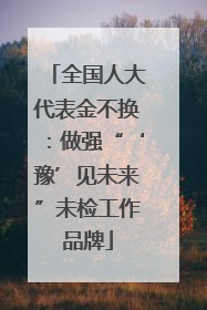 全国人大代表金不换：做强“‘豫’见未来”未检工作品牌