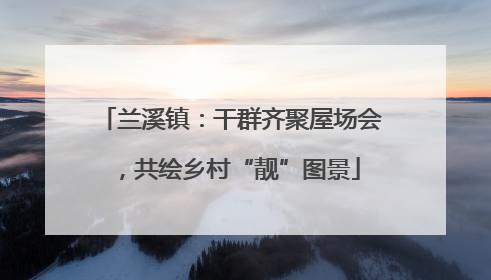 兰溪镇：干群齐聚屋场会，共绘乡村“靓”图景