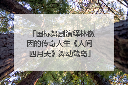 国标舞剧演绎林徽因的传奇人生《人间四月天》舞动鹭岛