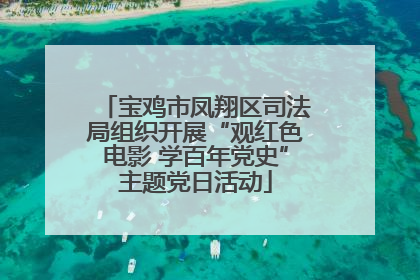 宝鸡市凤翔区司法局组织开展“观红色电影 学百年党史”主题党日活动