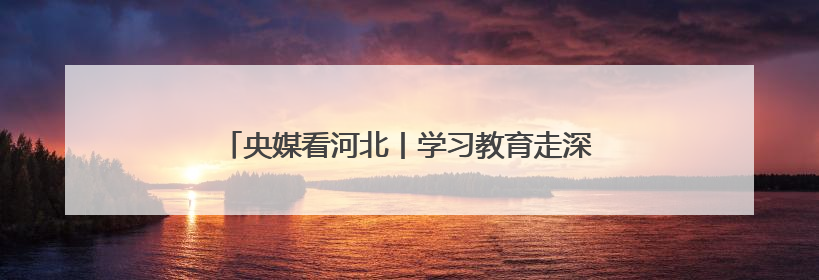 央媒看河北丨学习教育走深走实 产业集群向新向好