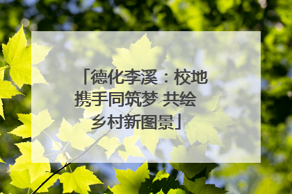 德化李溪：校地携手同筑梦 共绘乡村新图景