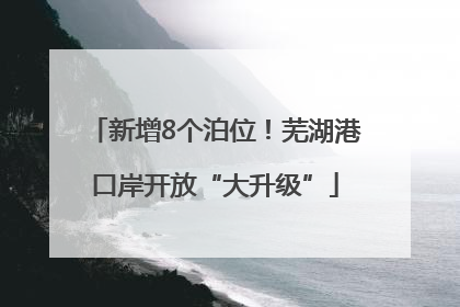 新增8个泊位！芜湖港口岸开放“大升级”