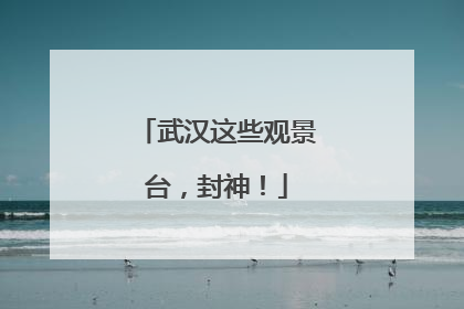 武汉这些观景台，封神！