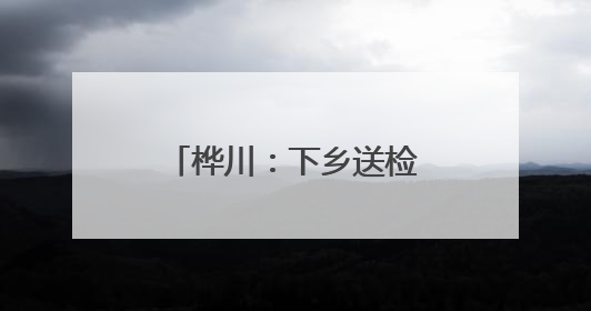 桦川：下乡送检定 暖心助农兴