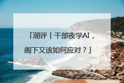 潮评丨干部夜学AI，阁下又该如何应对？