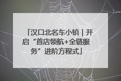 汉口北名车小镇｜开启“首店领航+全链服务”进阶方程式