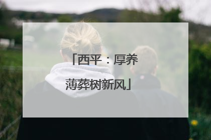 西平：厚养薄葬树新风