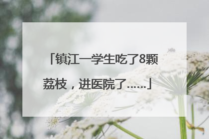 镇江一学生吃了8颗荔枝，进医院了……