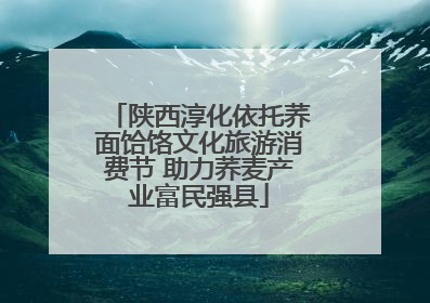 陕西淳化依托荞面饸饹文化旅游消费节 助力荞麦产业富民强县