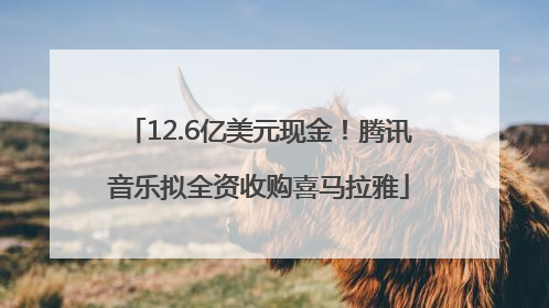12.6亿美元现金！腾讯音乐拟全资收购喜马拉雅