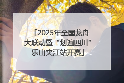 2025年全国龙舟大联动暨“划遍四川”乐山夹江站开赛
