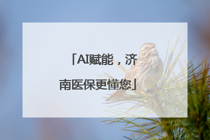 AI赋能，济南医保更懂您
